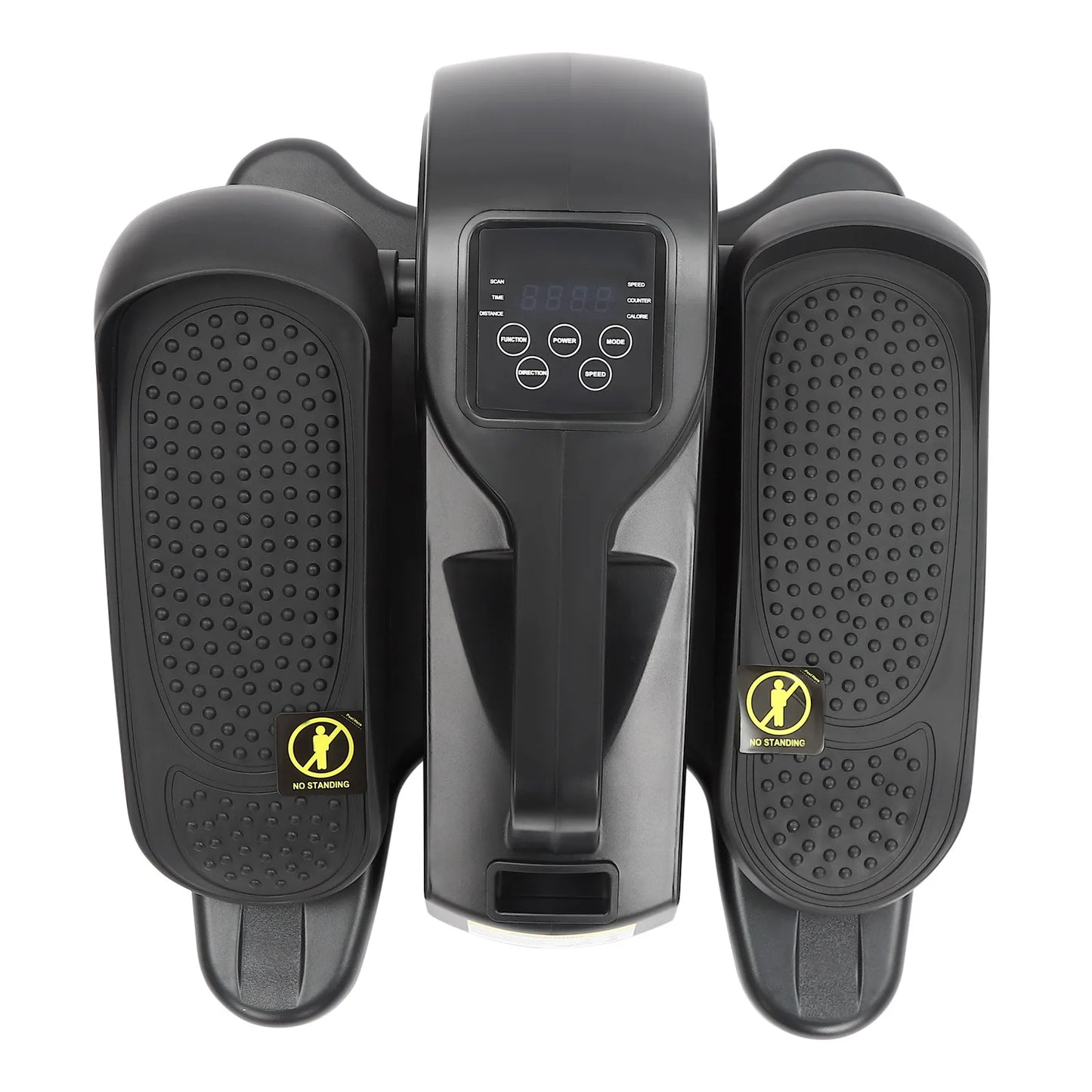 100-240V 50W Electric Elliptical Trainer with LED Screen Foot Pedal Exerciser Under Desk Elliptical Machine for Home Exercise