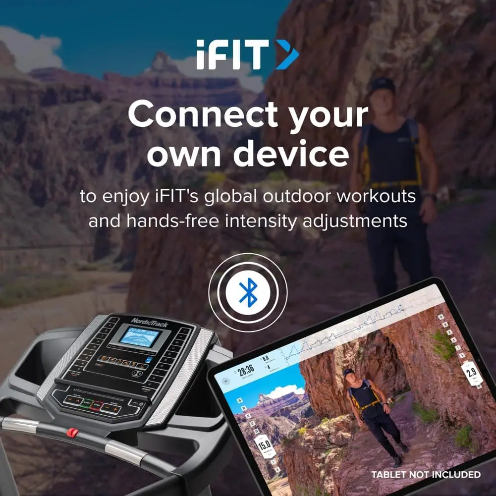 NordicTrack T Series: Perfect Treadmills Walking / Running Bluetooth