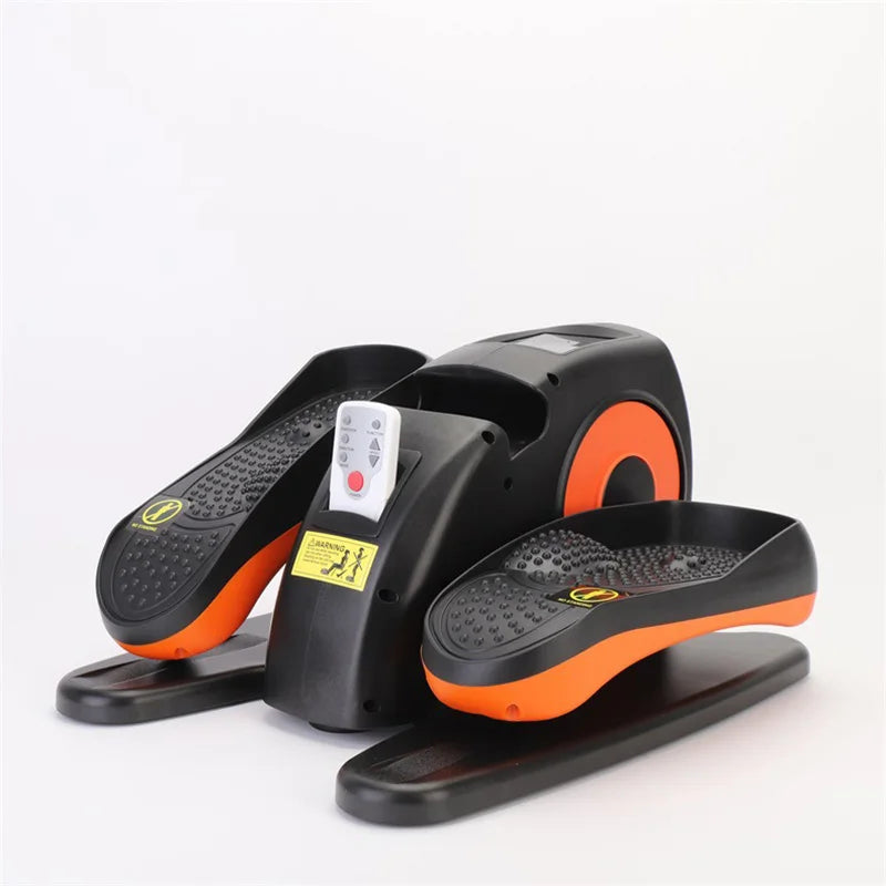 Under Desk Elliptical Machine Home Ellipse Leg Exerciser with 12 Adjustable Speed Quiet & Portable Seated Pedal Exerciser