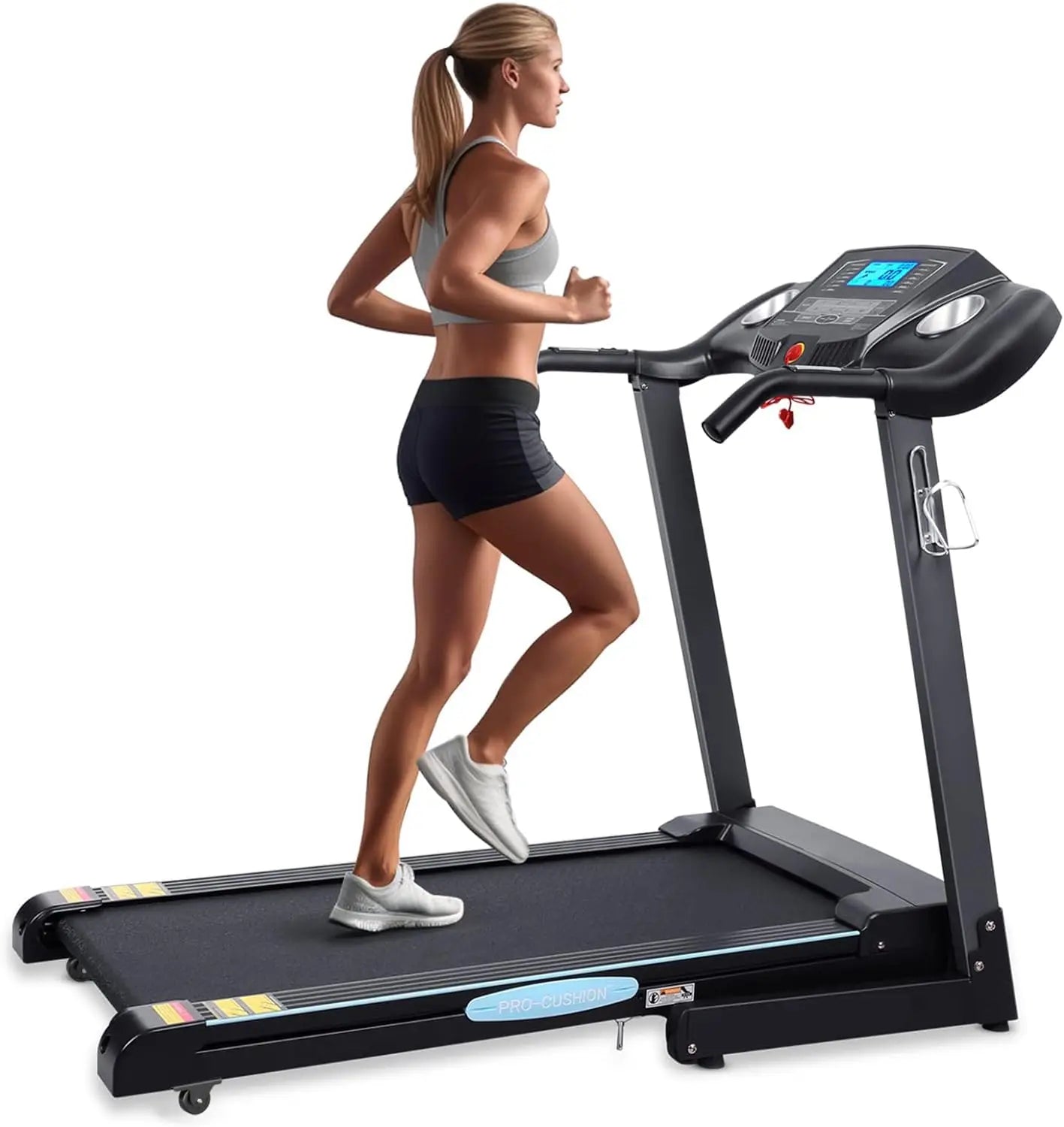 Treadmill / Auto Incline Folding 12% Incline 2.5HP 15 Presets Use 8.5 mph