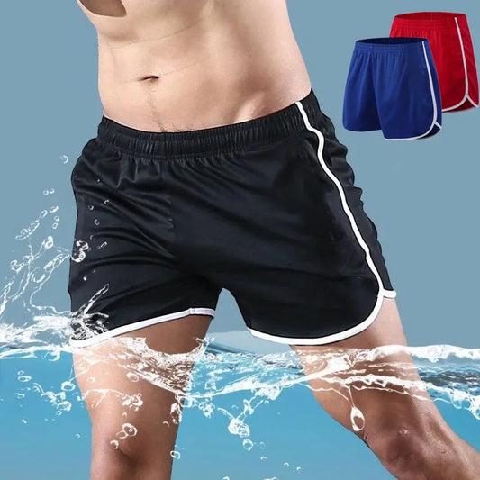 Sports Shorts Men's Running Shorts Summer Gym Men Fitness Training Badminton Pants Fast Dry Loose Fitting Workout Shorts