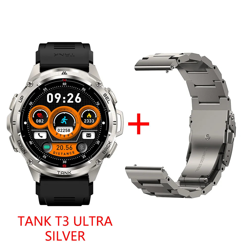 GPS Smart Watches Men Women Digital Bluetooth