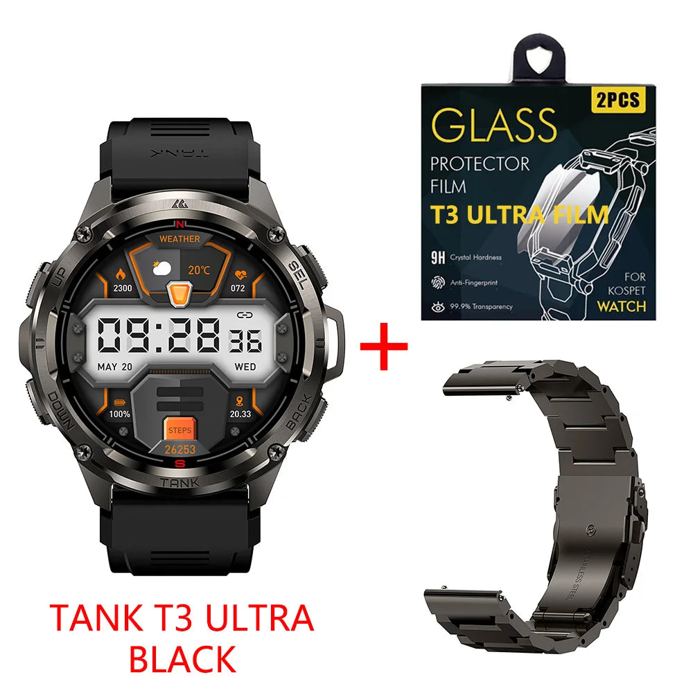GPS Smart Watches Men Women Digital Bluetooth