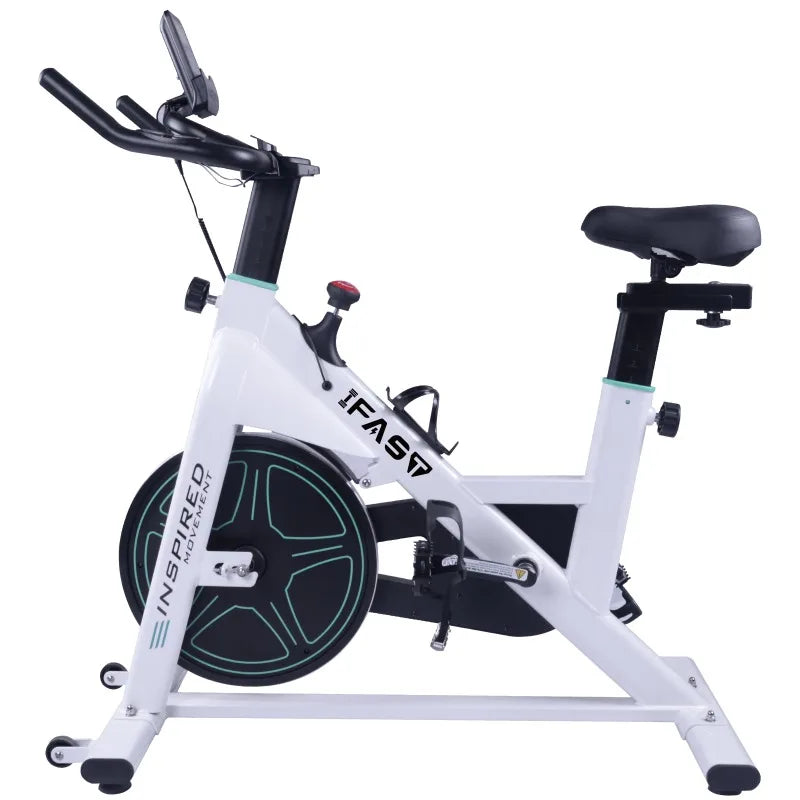 Exercise Bike 300LBS Weight Capacity Smooth Silent 35LB Heavy Flywheel Indoor