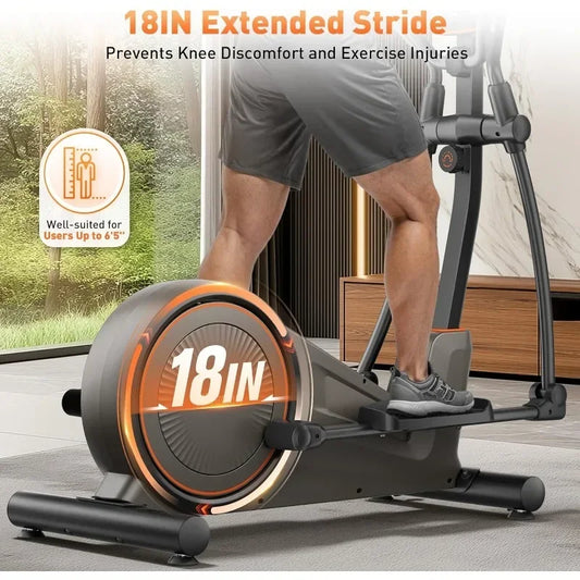 Niceday Elliptical Machine, Elliptical Exercise Machine for Home with Hyper-Quiet Magnetic Driving System
