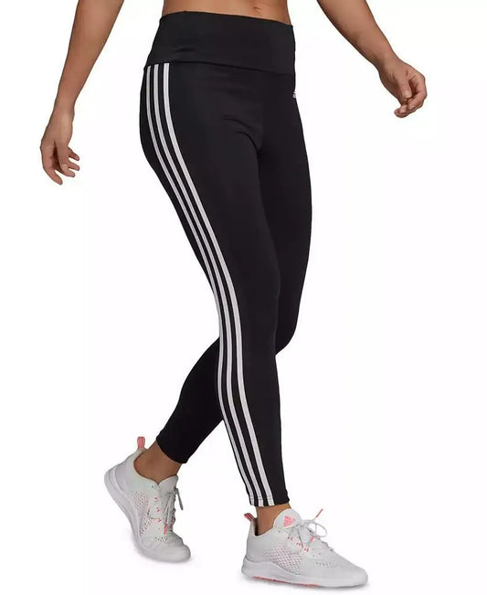 Adidas Women's High-Waist Full-Length Running Tights for Fitness and Running Sportswear