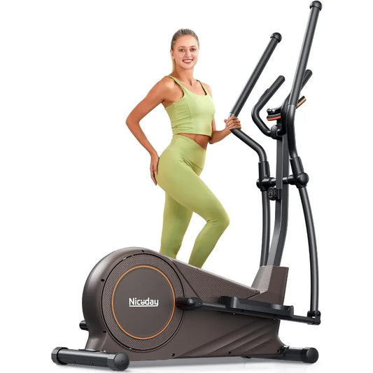 Niceday Elliptical Machine, Elliptical Exercise Machine for Home with Hyper-Quiet Magnetic Driving System