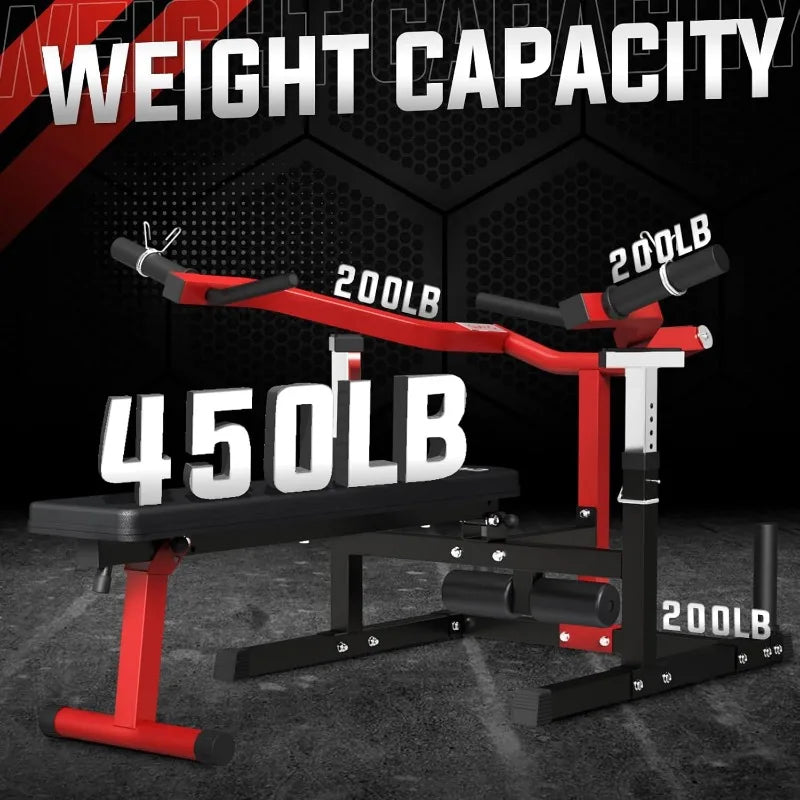 GMWD Chest Press Machine, 1050LBS Bench Press Machine with Independent Converging Arms, Adjustable Flat Incline Bench