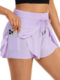 2 IN 1 High Waisted  Flowy Athletic Shorts for Women Gym Yoga Workout Running Tennis Golf Skirt Skort Cute Clothes Casual Summer