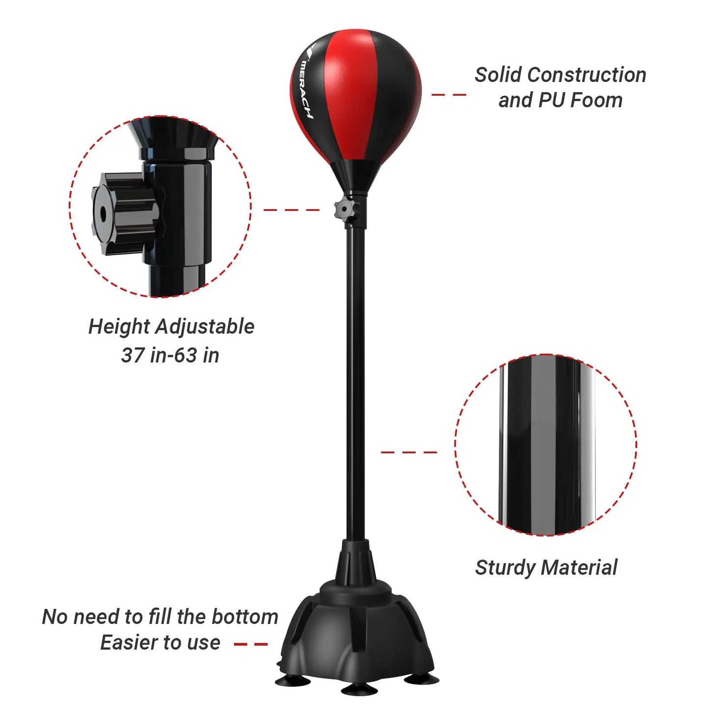 Punching Bag with Stand Punching Bag