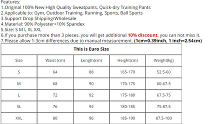 men  Pocket Gym Leggings Sport Pants Workout Fitness Compression Pants Men Sweatpants Breathable Slim Tight Pants