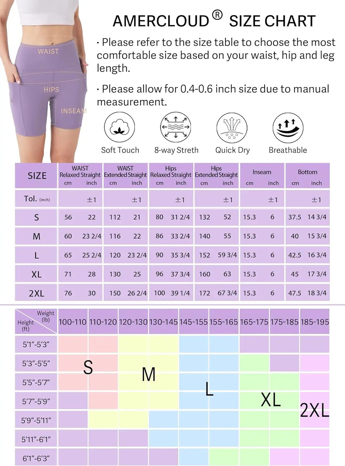 Yoga Shorts Women with Pockets High Waisted