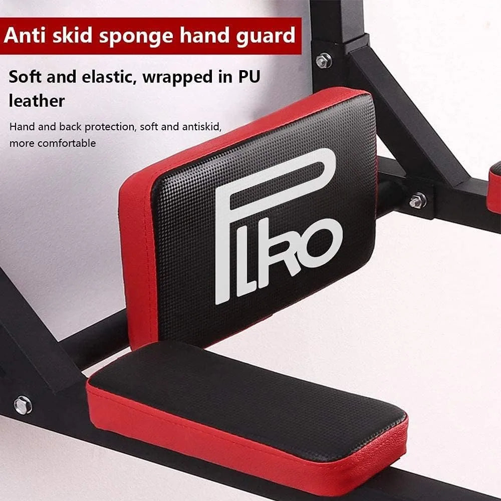Wall Mount Pull Up Bar Wall Mounted Body Press Pull Up Bar Gym Chin-Up for Upper Body Workout