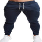 men's stretch athletic jogger pants elastic waist