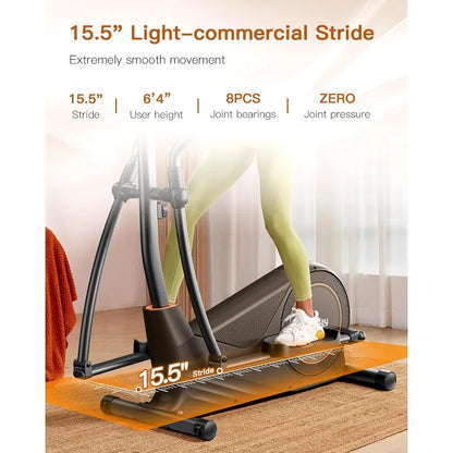Niceday Elliptical Machine, Elliptical Exercise Machine for Home with Hyper-Quiet Magnetic Driving System