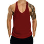 Summer Running Vest Men Gym Tank Top Sleeveless Singlet Sport Gym t Shirts Cotton Bodybuilding Top Fitness Vest Man Sportswear