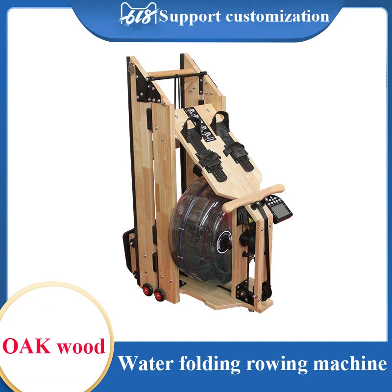 Water Resistance Rowing Machine, Touch Screen,