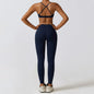 3 Piece Yoga Set Workout Outfits Women Tracksuit Jacket Sport Bra High Waist Leggings Fitness Long Sleeve Gym Zipper Sportswear