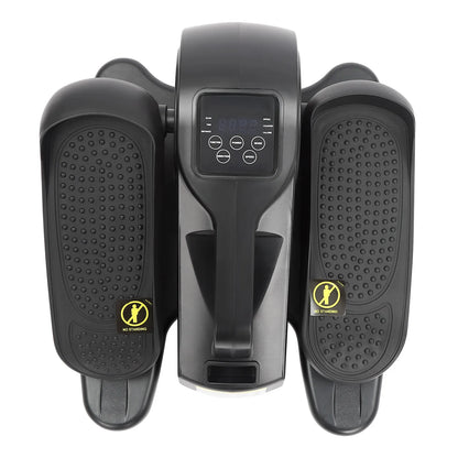 100-240V 50W Electric Elliptical Trainer with LED Screen Foot Pedal Exerciser Under Desk Elliptical Machine for Home Exercise