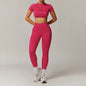 3 Piece Yoga Set Workout Outfits Women Tracksuit Jacket Sport Bra High Waist Leggings Fitness Long Sleeve Gym Zipper Sportswear