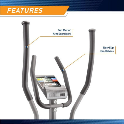 Marcy Magnetic Elliptical Trainer Cardio Workout Machine