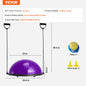 Half Exercise Ball Trainer 23 inch Balance Ball