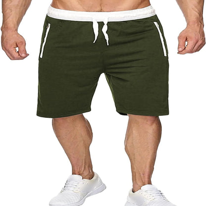 Mens fashionable, versatile, and comfortable athletic shorts.