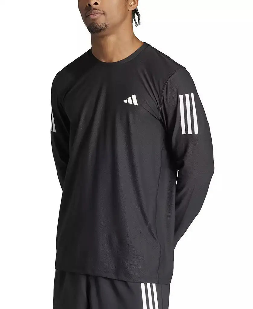 adidas | Men's Own The Run Moisture-Wicking Long-Sleeve T-Shirt