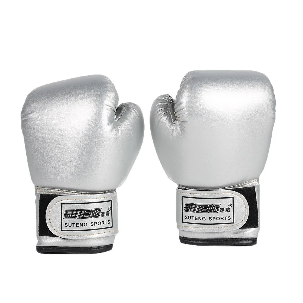 2pcs Leather Sponge Boxing Training Mitts Kids