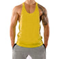 Summer Running Vest Men Gym Tank Top Sleeveless Singlet Sport Gym t Shirts Cotton Bodybuilding Top Fitness Vest Man Sportswear