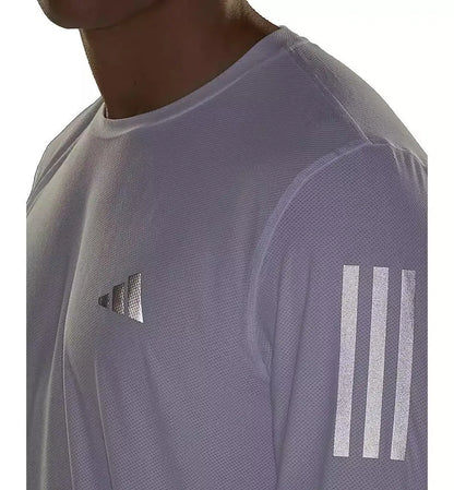 adidas | Men's Own The Run Moisture-Wicking Long-Sleeve T-Shirt