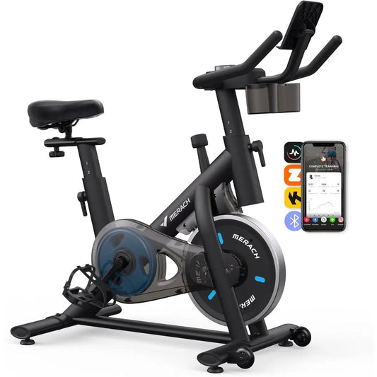 Exercise Bike,  Exclusive App, 270lbs Weight Capacity