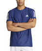 Adidas Men's Own the Run Short Sleeve T-Shirt Moisture-Wicking Running Sportswear Core Black White Red