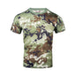 Quick Dry Camouflage T-shirt Men Gym Fitness