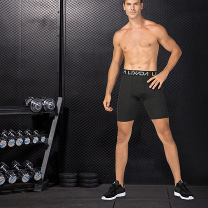 Lixada 3 Pack Men Sports Shorts L Size Active Workout Underwear with Pocket