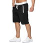 Men's Athletic Shorts Sweat Shorts Drawstring Breathable Solid Color Shorts Sports Outdoor Streetwear Stylish Sweatpants Male