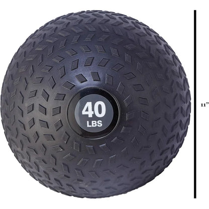 Workout Exercise Fitness Weighted Medicine Ball, Wall Ball and Slam Ball, Multiple Styles and Sizes