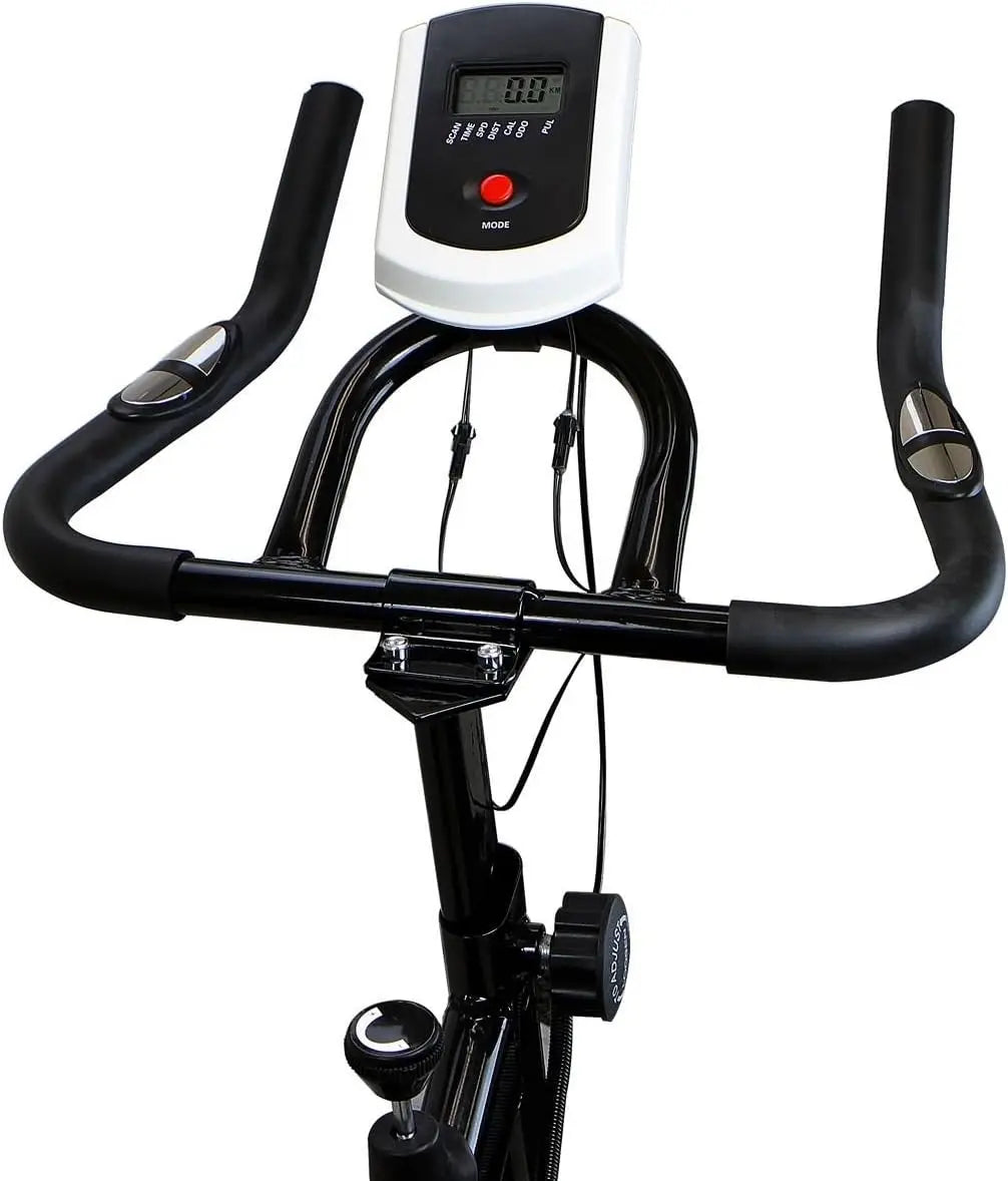 Exercise Bike 22lb Flywheel Stationary Workout Machine