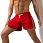 Sports Shorts Men Quick Dry Running Sport Gym Jogging Bottoms Men Fitness Training Side Zipper Shorts Pants Summer Beach Shorts