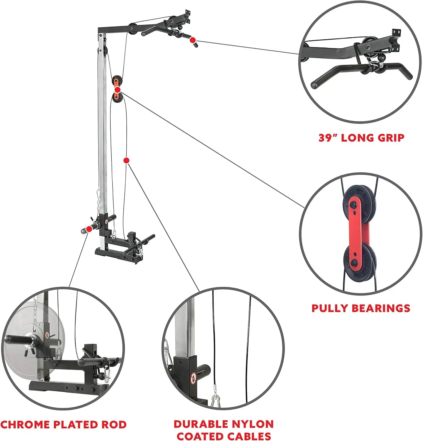 Squat Stand Power Rack with Pull Up