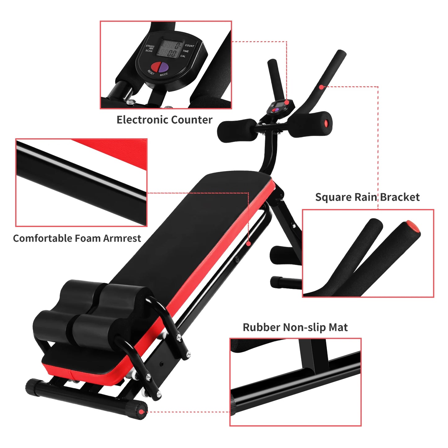 Foldable Ab Workout Machine,