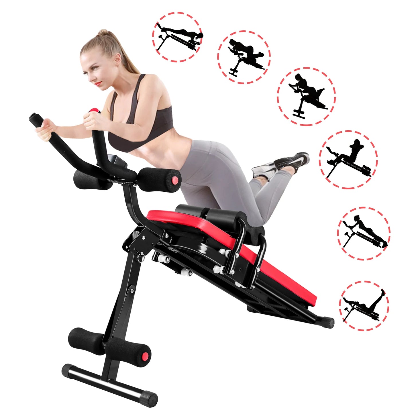 Foldable Ab Workout Machine,