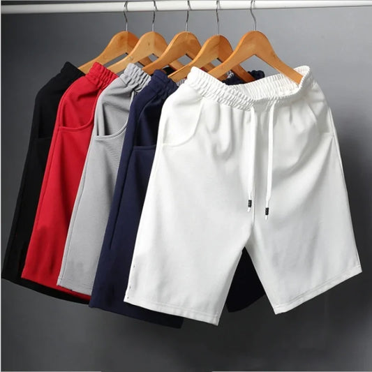 Summer Breathable Men Mesh Shorts Gym Bodybuilding Casual Loose Shorts Joggers Outdoor Fitness Beach Short Pants Sweatpant L-4XL