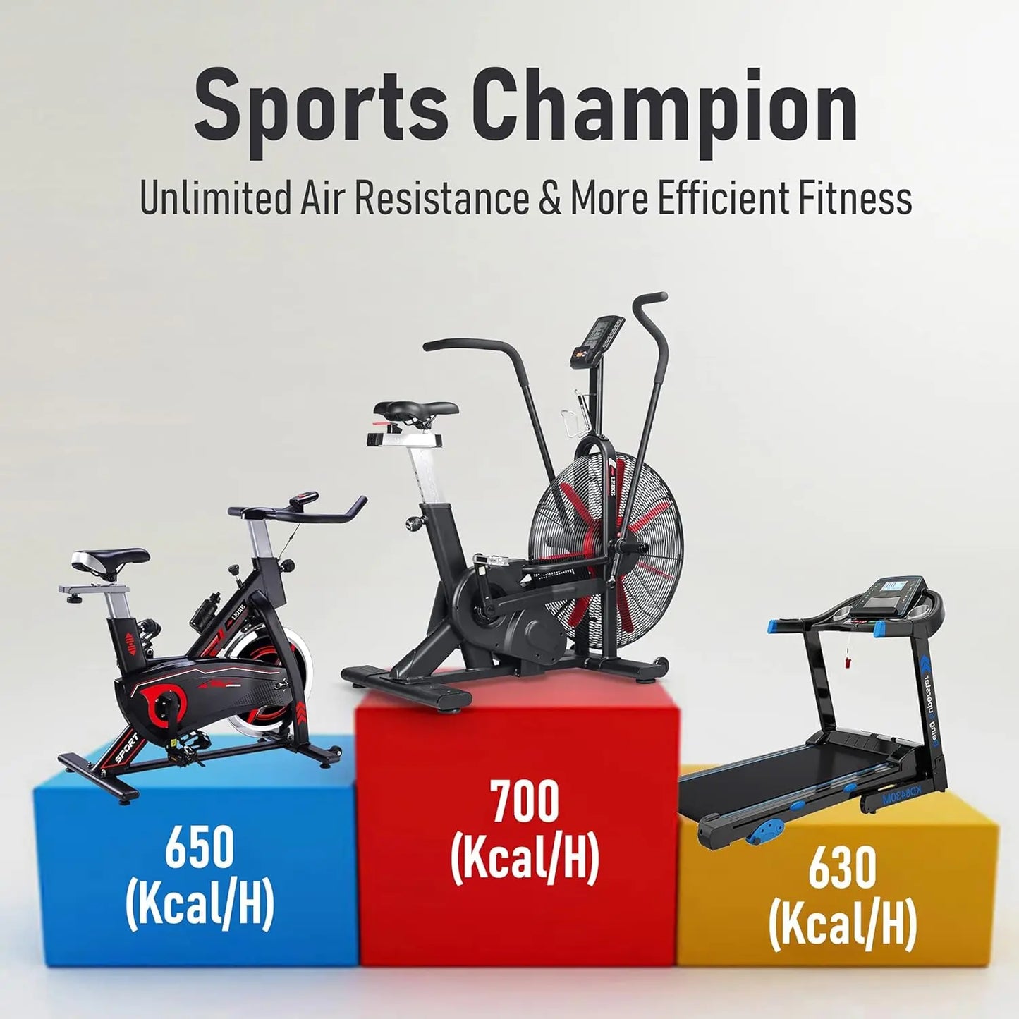 Exercise Bike Cycling Stationary Bicycle Air Resistance