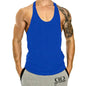 Summer Running Vest Men Gym Tank Top Sleeveless Singlet Sport Gym t Shirts Cotton Bodybuilding Top Fitness Vest Man Sportswear