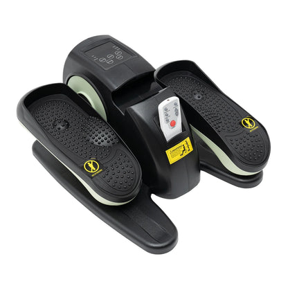 Elliptical Exercise Machine Under Desk Portable Foot and Leg Pedal Exerciser W/Remote Elliptical Peddler for Recovering Exercise