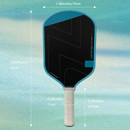 Pickleball Paddles ERA Power Pro Player Edition Dynamic Fusion Core 16mm Thermoformed Elongated Shape Carbon Fiber