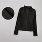 Women's Sports Jacket Yoga Jacket Slim Fit Long Sleeve Quick Dry Running Sport Coat Slimming Pilates Fitness Top Workout Jacket