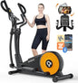 pooboo Elliptical Machine, Elliptical Exercise Machine with 16-Level Resistance&Hyper-Quiet Magnetic Driving System