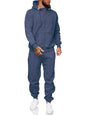 Sweat suits men Tracksuits 2 Piece sets Athletic Jogging suits Hoodie Casual Long Sleeve Zipper Outfits for men